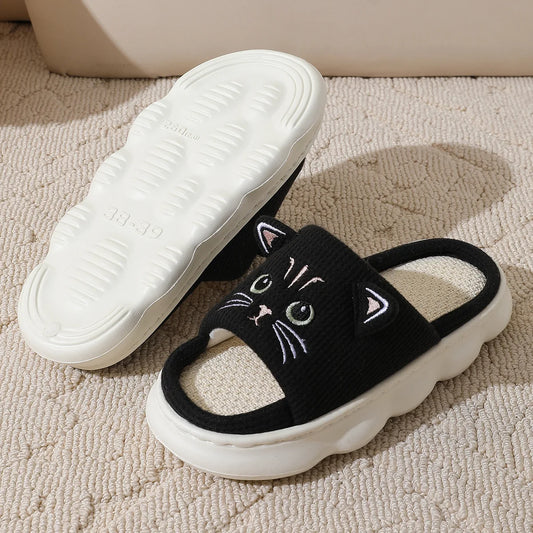 Cute kitty Women Fashion Slippers
