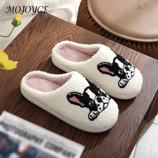 Cute Boston Terrier Slippers